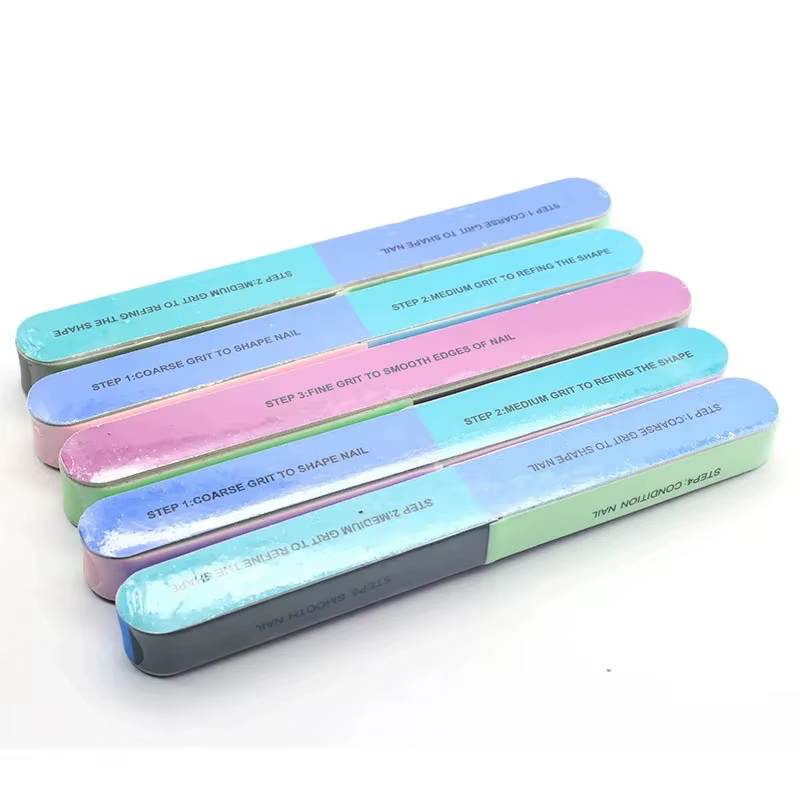 1/3/5 pièces tampon de vernis à ongles Nail Art limes de ponçage bloc tampon manucure pédicure outil