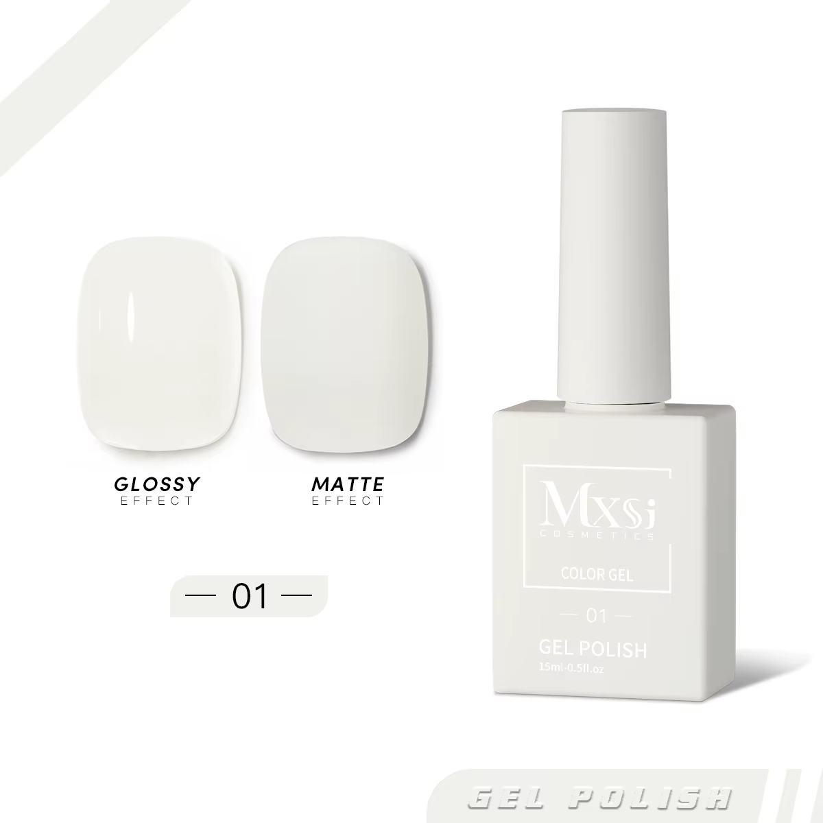 Mxsi 15ml Gel vernis à ongles néon marron bleu Royal rouge vert Pastal nu Nail Art vernis Gel laque