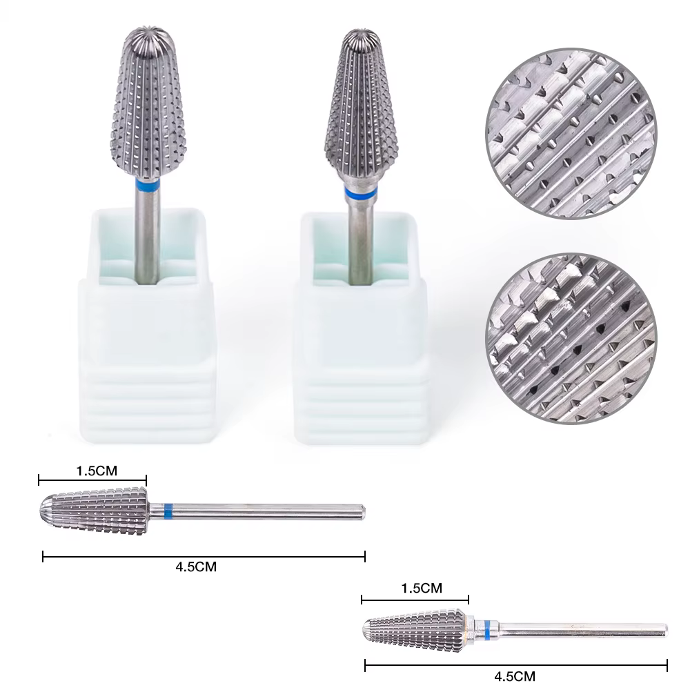 Foret à ongles rotatif, fraise à ongles, perceuse électrique pour outils de manucure et de pédicure,