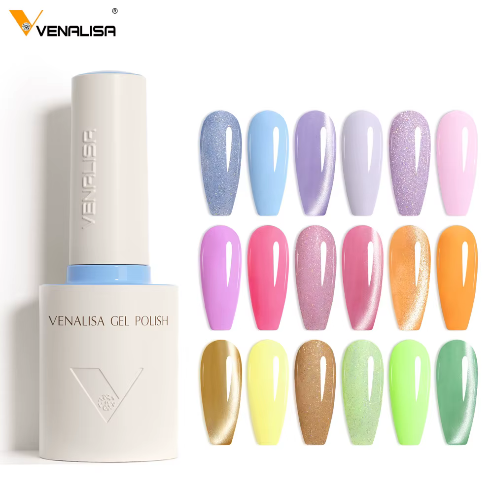 VENALISA 10ml V6 vernis à ongles HEMA gratuit TPO gratuit chat oeil Gel vernis Semi Permanent UV LED