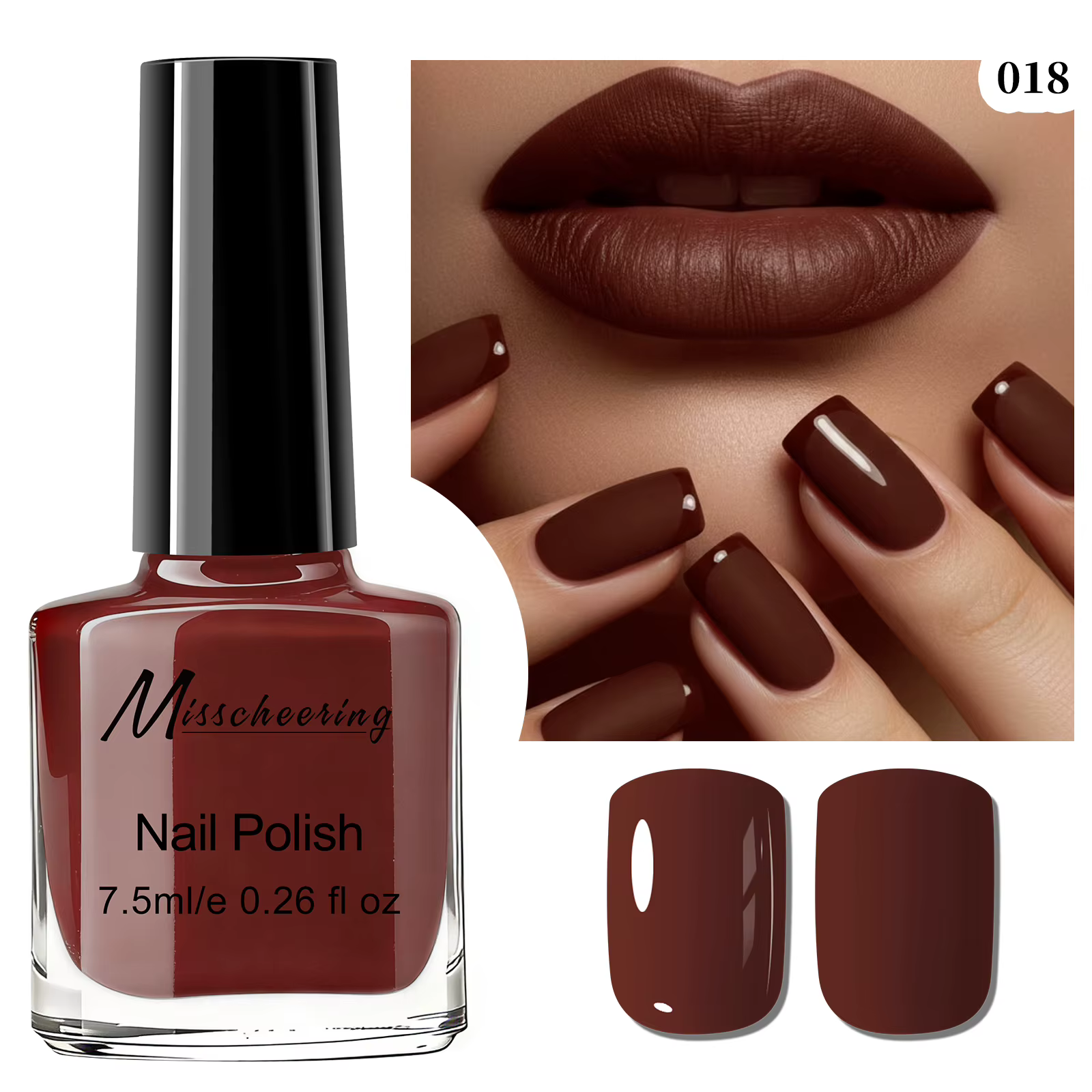 Vernis à ongles pelable à base d'eau 7,5 ml, 20 couleurs, longue tenue, séchage rapide, sans UV/LED,