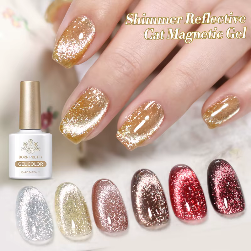 BORN PRETTY 117 couleurs chat Gel magnétique vernis à ongles 10ml couverture complète vernis Semi Pe