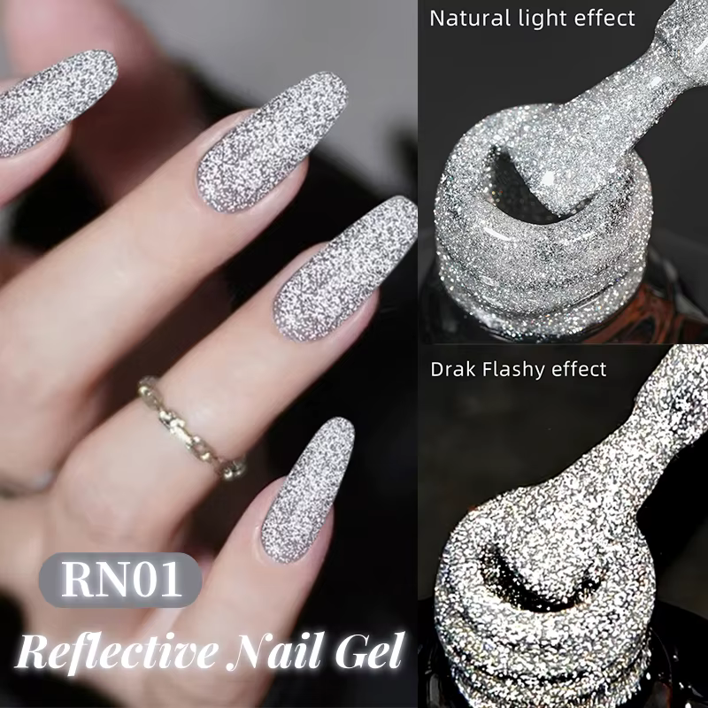 LIToxic-Verhéritage à Ongles Gel UV Semi-Permanent, Soak Off, Casting Glitter, Brcorporelle, Rotterd