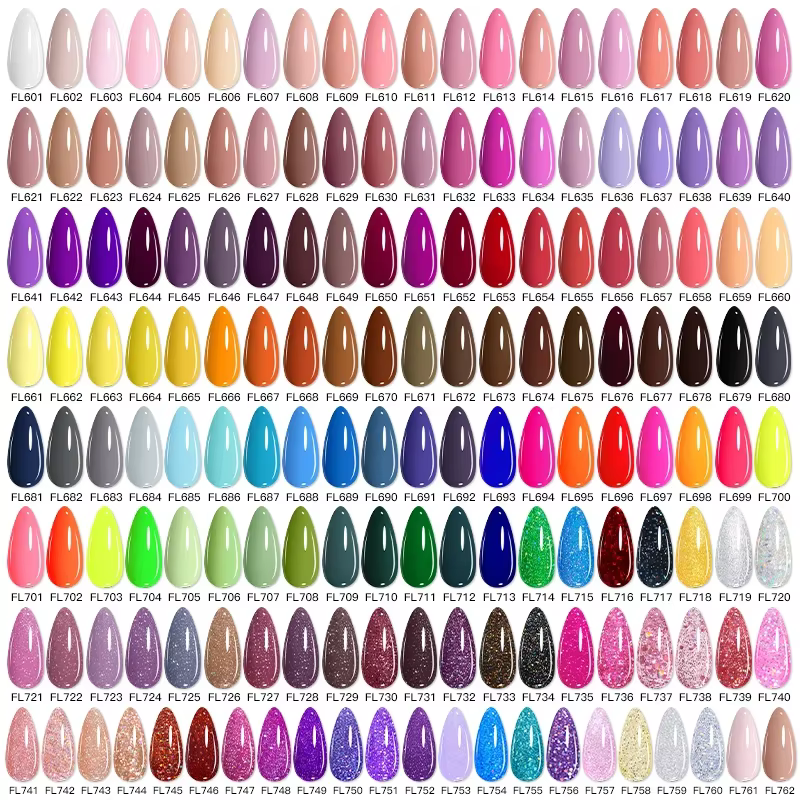 10ml Gel Vernis à ongles 162 couleurs fournitures pour ongles Vernis Semi Permanent Nail Art manucur
