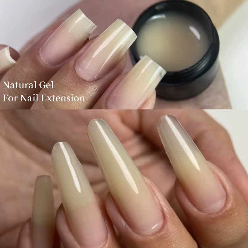 MSHARE 50ml naturel ongles Gel constructeur Nalil Tpo gratuit auto-nivelant Gel pour Extension d'ong