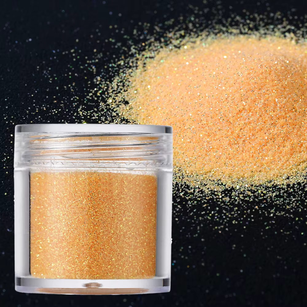 Poudre à paillettes pour ongles, sucre blanc, scintillante, Ultra Fine, 0.1mm, poussière de neige, p