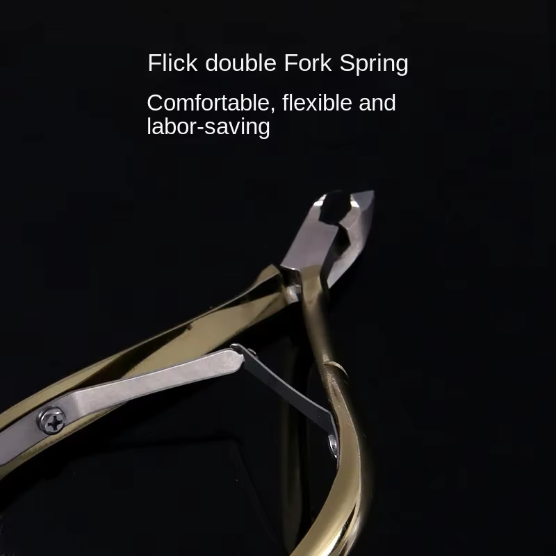 D501 lame ongle ongle pince à cuticules coupe acier inoxydable coupe-ongles coupe-cuticules ciseaux