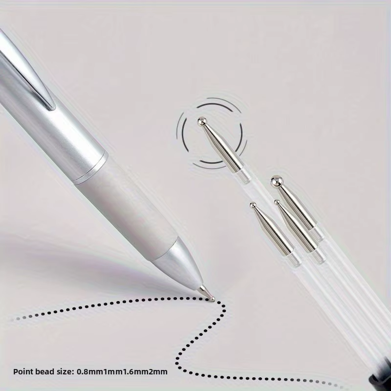 Stylo à points pour ongles, outils de pointage pour Nail Art, stylo à bille, pointe pour Nail Art, p