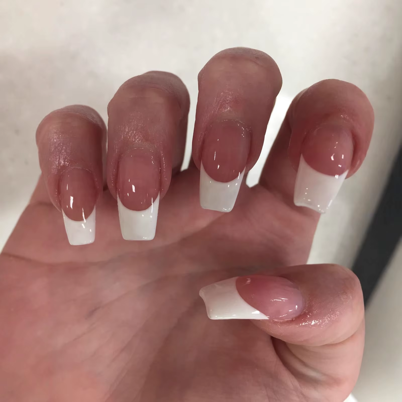 24 pièces longs Stiletto faux ongles épicés filles charme manucure rose presse sur ongles couverture
