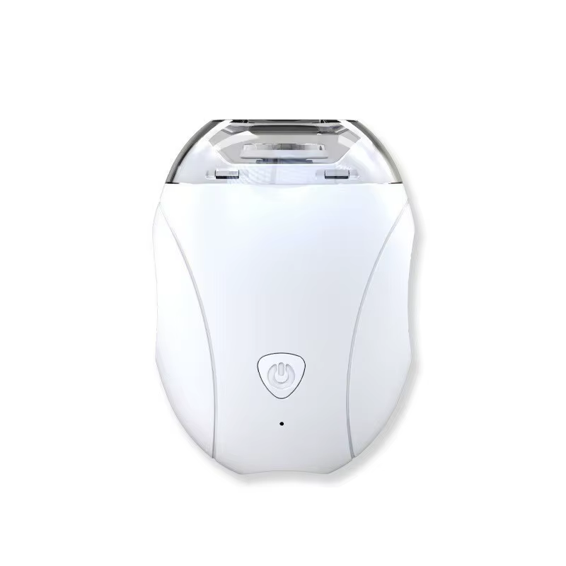 Mini coupe-ongles électrique portable, polisseuse avec lumière, coupe-ongles à faible bruit, coupe-o
