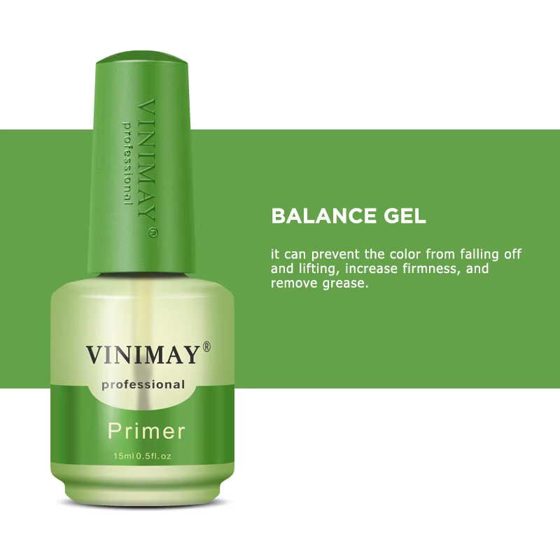 VINIMAY Base couche de finition Gel vernis à ongles sans acide apprêt vernis hybride Semi Permanent 