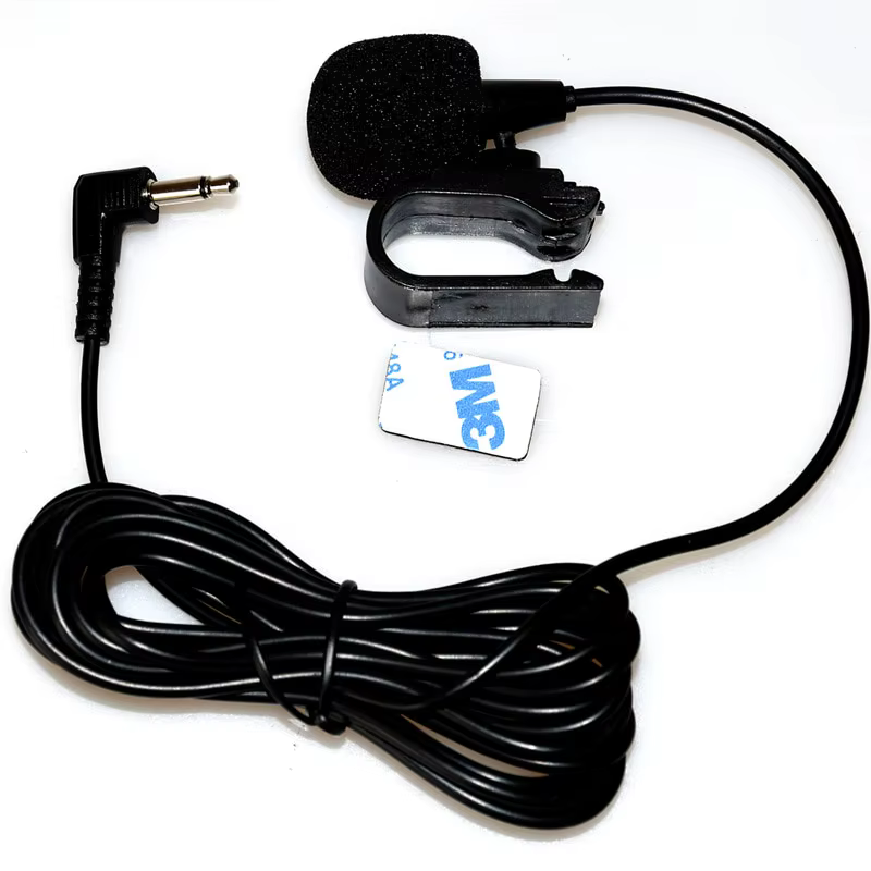 Microphone Audio de voiture, prise Jack à Clip 3.5mm, Mini Microphone externe filaire stéréo pour pr