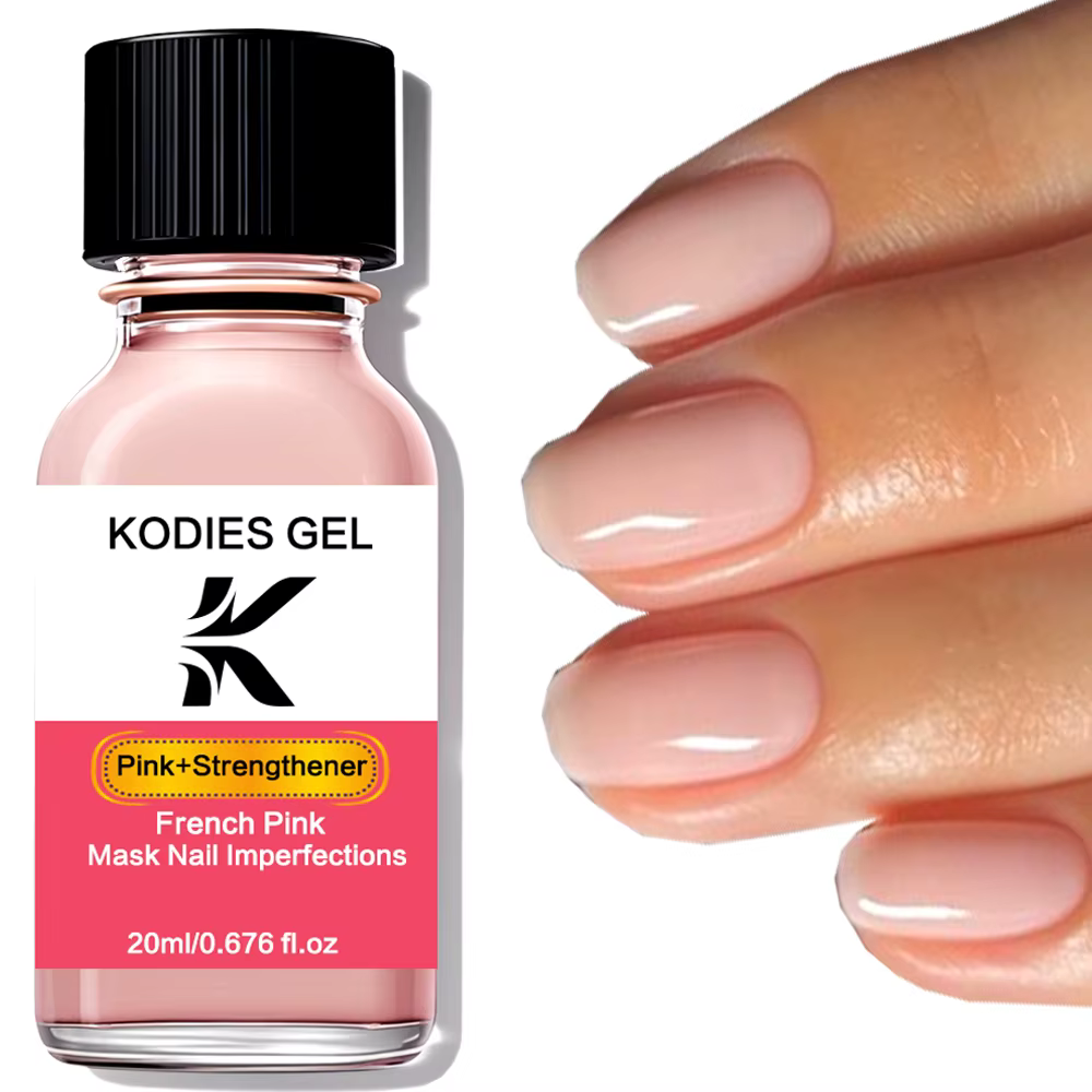 KODIES GEL 20ML naturel rose renforcement des ongles vernis de croissance des ongles séchage rapide 