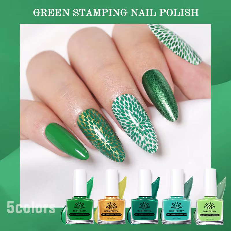 BORN PRETTY 10 ml 25 couleurs vernis à ongles vernis à ongles avec décoller latex noir blanc vernis