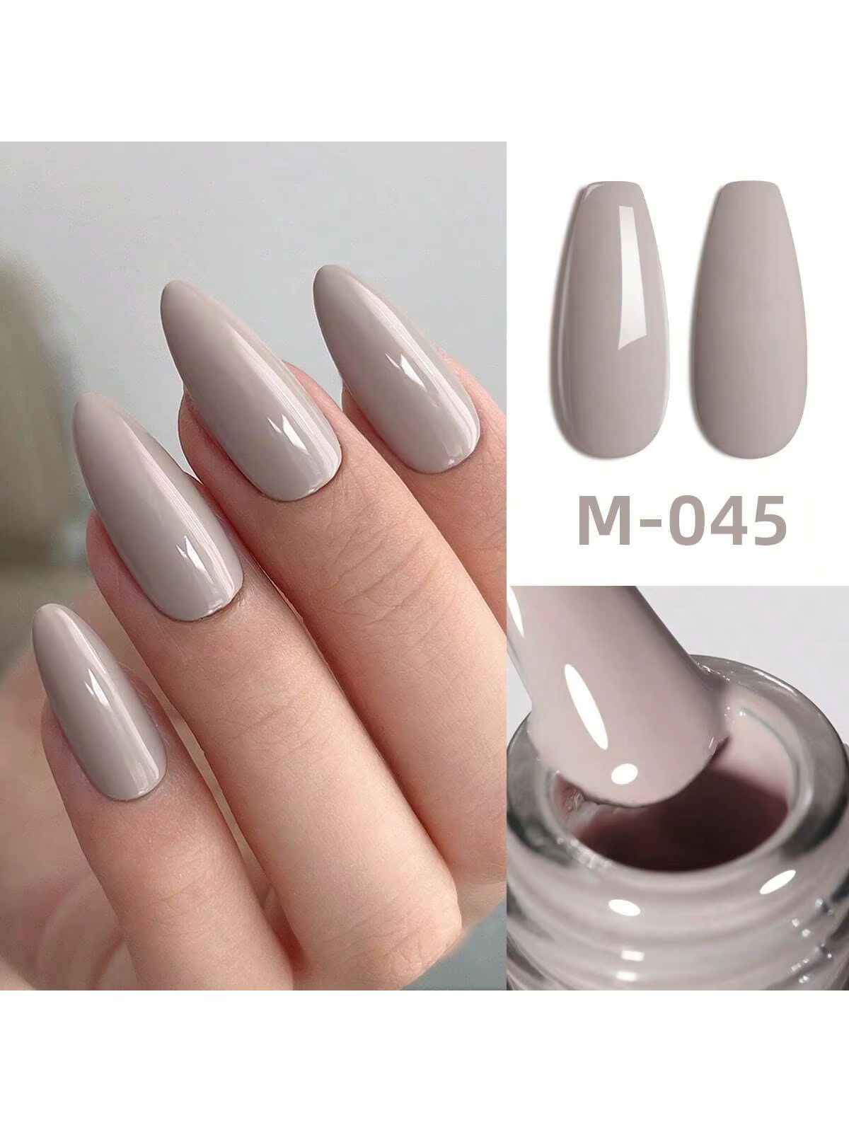 15ML rose nu bleu vernis à ongles Semi Permanent Nail Art trempage UV LED Salon de manucure bricolag