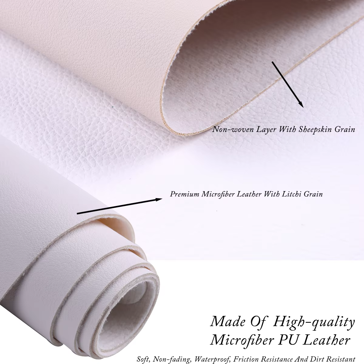 Tapis de table pour nail art, coussin pour ongles en cuir PU microfibre douce rose blanc, coussin de