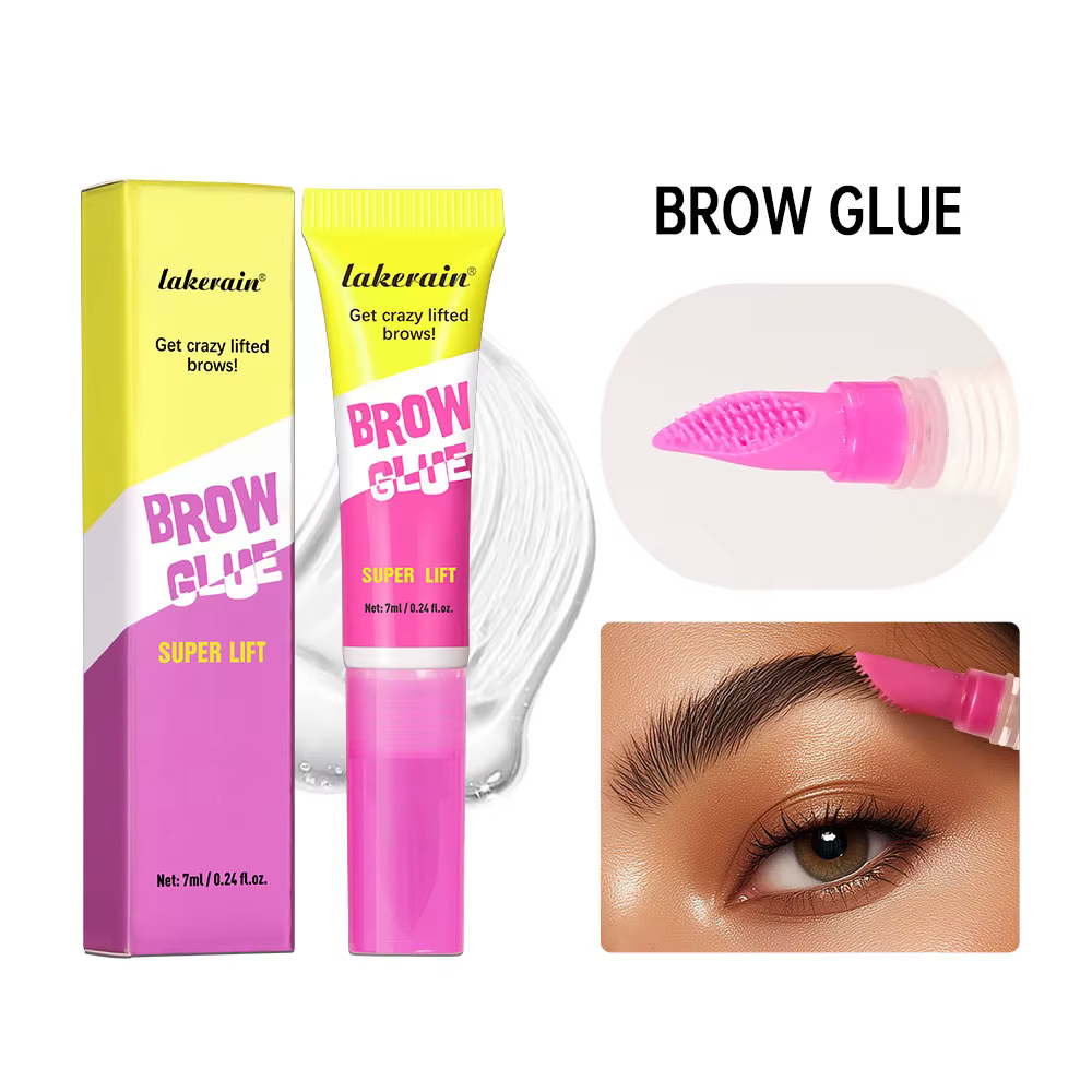 Colle à sourcils Super Lift, Gel de stratification Crazy Lift Brow, longue durée, forte tenue et pei