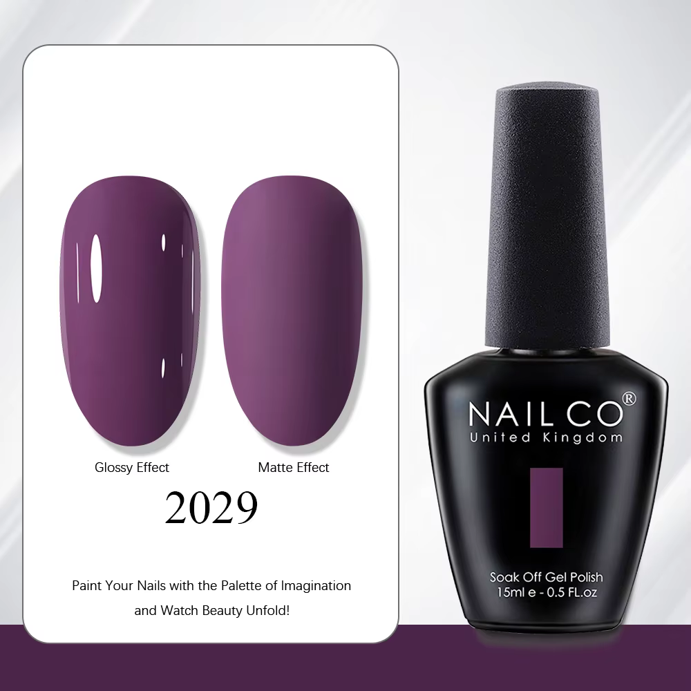 NAILCO 15ml rouge marron couleur série Gel vernis LED ongles Art manucure café UV Gel vernis à ongle