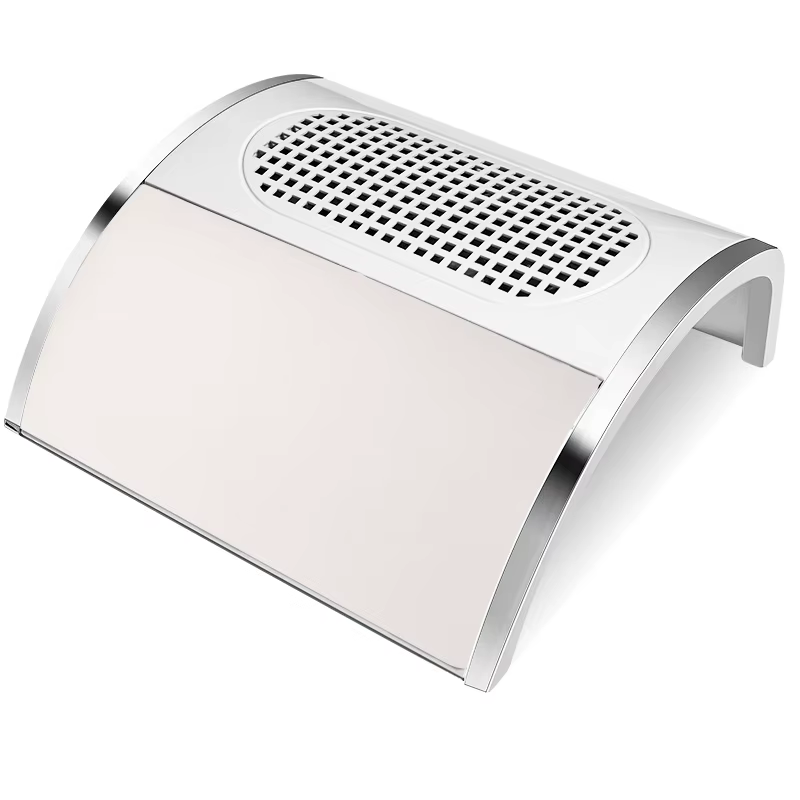 Collecteur de poussière d'ongles 80W, aspirateur de bureau à double ventilateur, collecteur de pouss