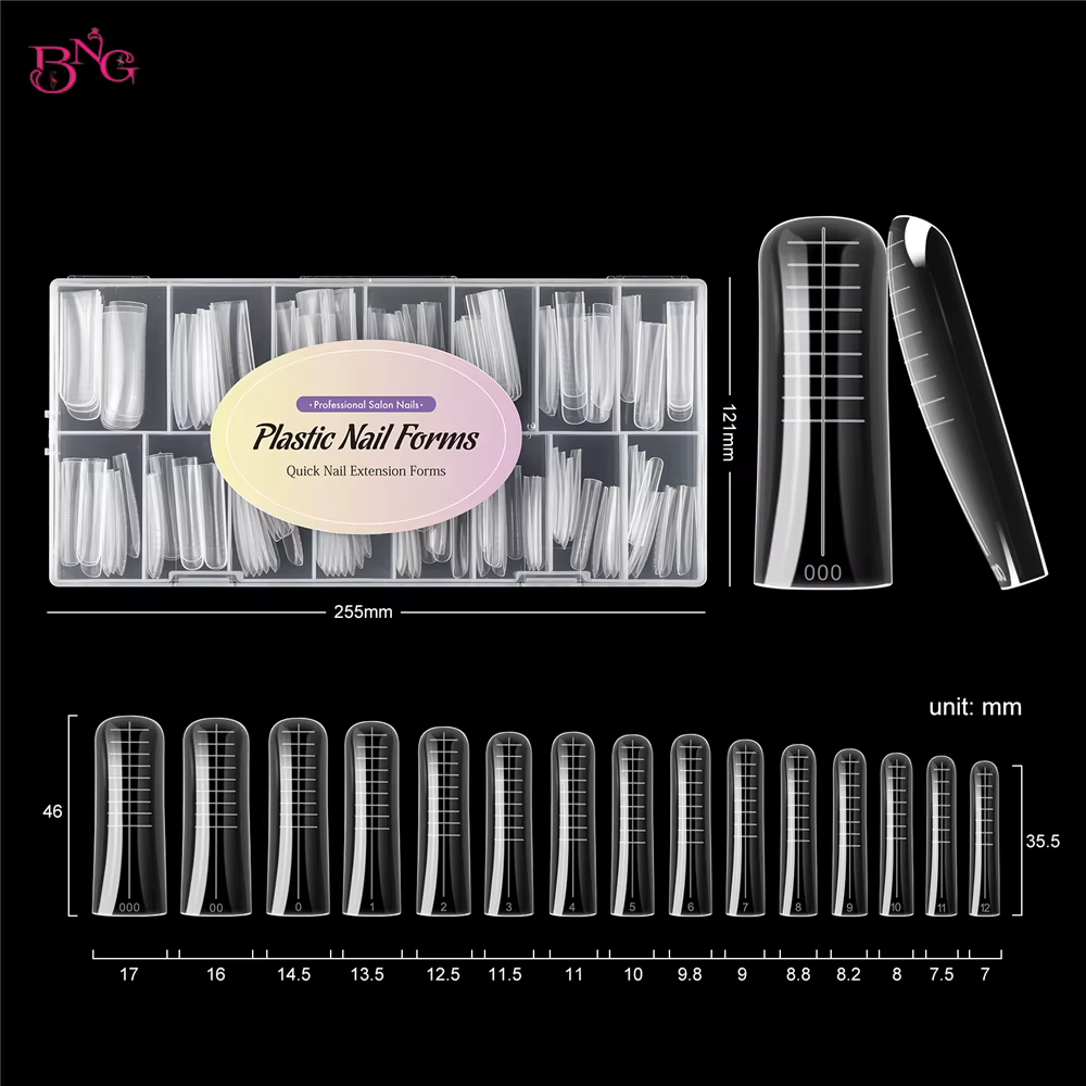 BNG élargir les formes d'extension d'ongle pour Gel UV moule de construction rapide double formes on