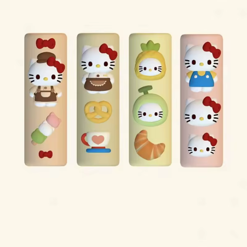 Kawaii Sanrio ma mélodie 3D acrylique Nail Art moule accessoires bricolage nœud papillon lapin miroi