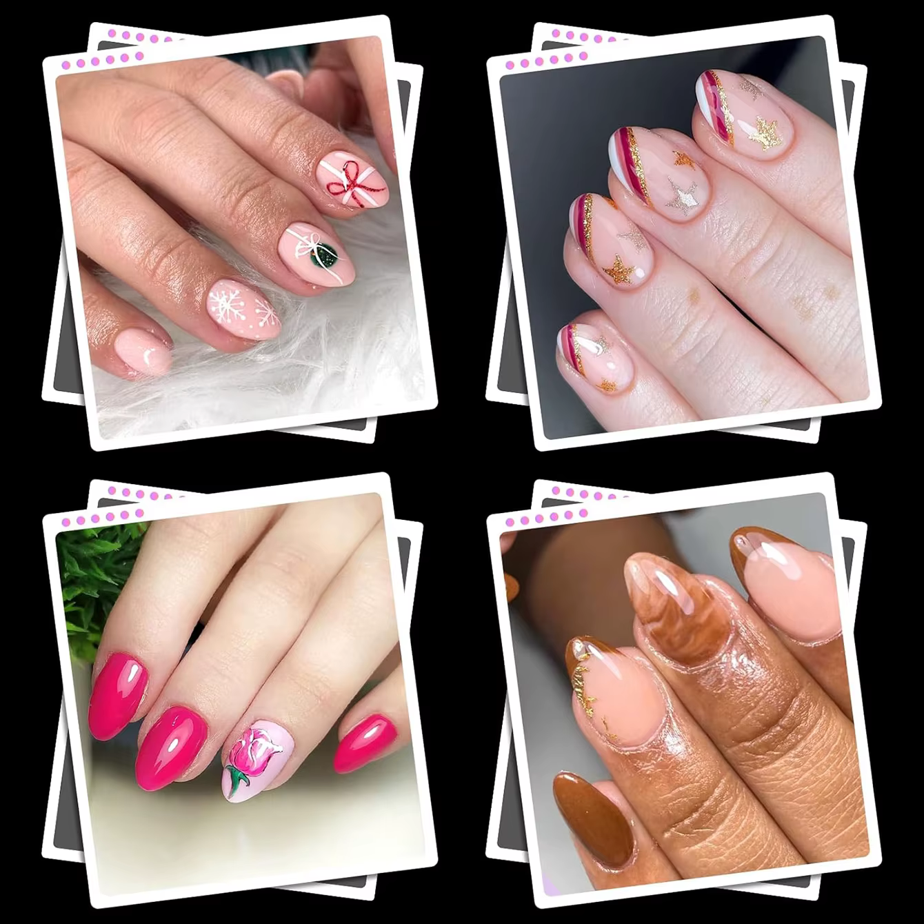 120PCS-Faux ongles courts semi-givrés en amande – parfaits pour la conception des ongles et les exte