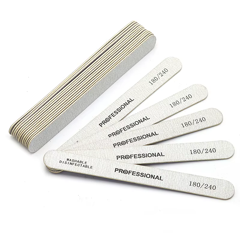 Kit de 7 outils de soin des ongles, ensemble de manucure, lime à ongles, polissoir, accessoires pour