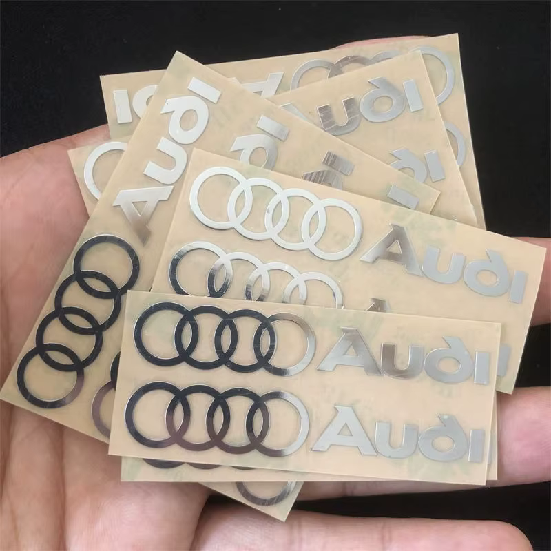 Autocollants créatifs pour emblèmes de voiture, accessoires pour Audi A4 B8 B6 B9 B7 A3 8P 8V 8L A6 
