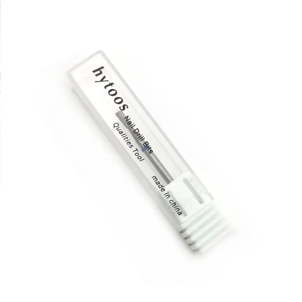HYTOOS forets coniques inversés (coupe R) foret à ongles en carbure 3/32 pour manucure cuticules pro