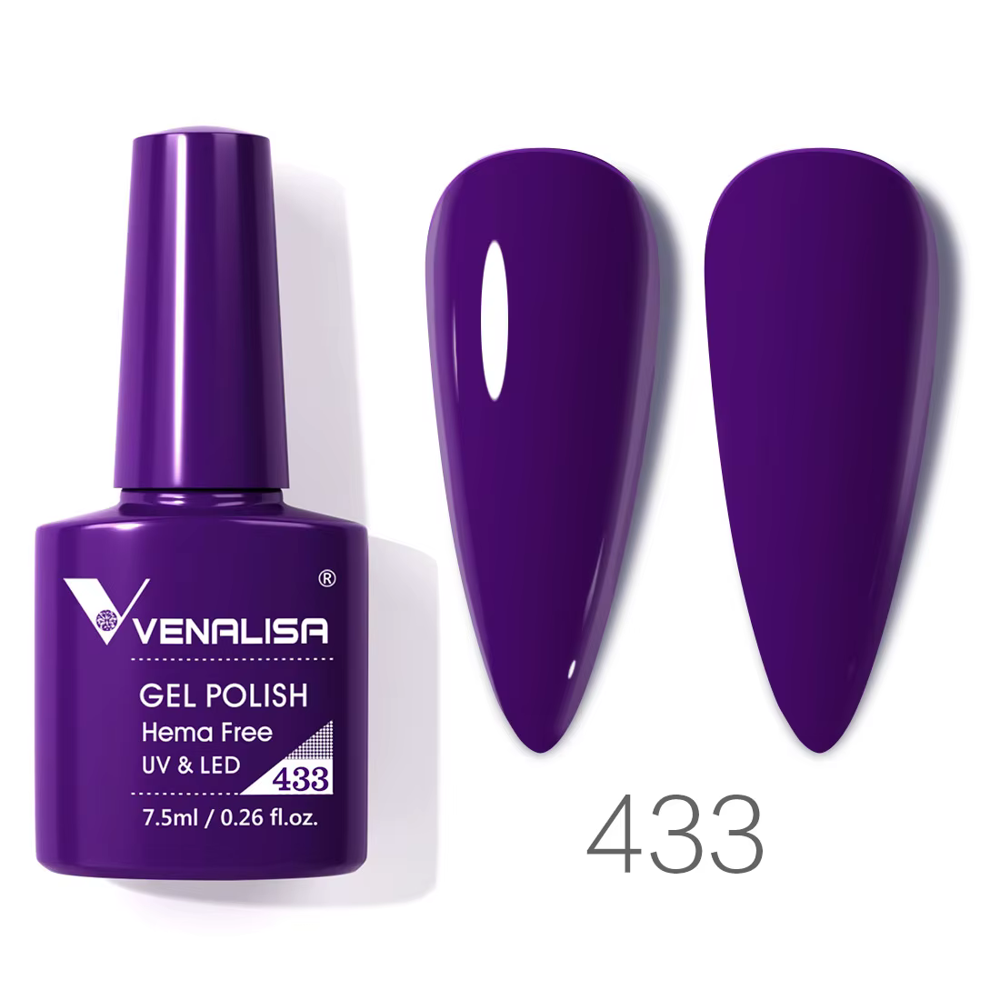Venalisa vernis à ongles Gel 7.5ml HEMA gratuit tremper UV LED Gel vernis couverture complète Super