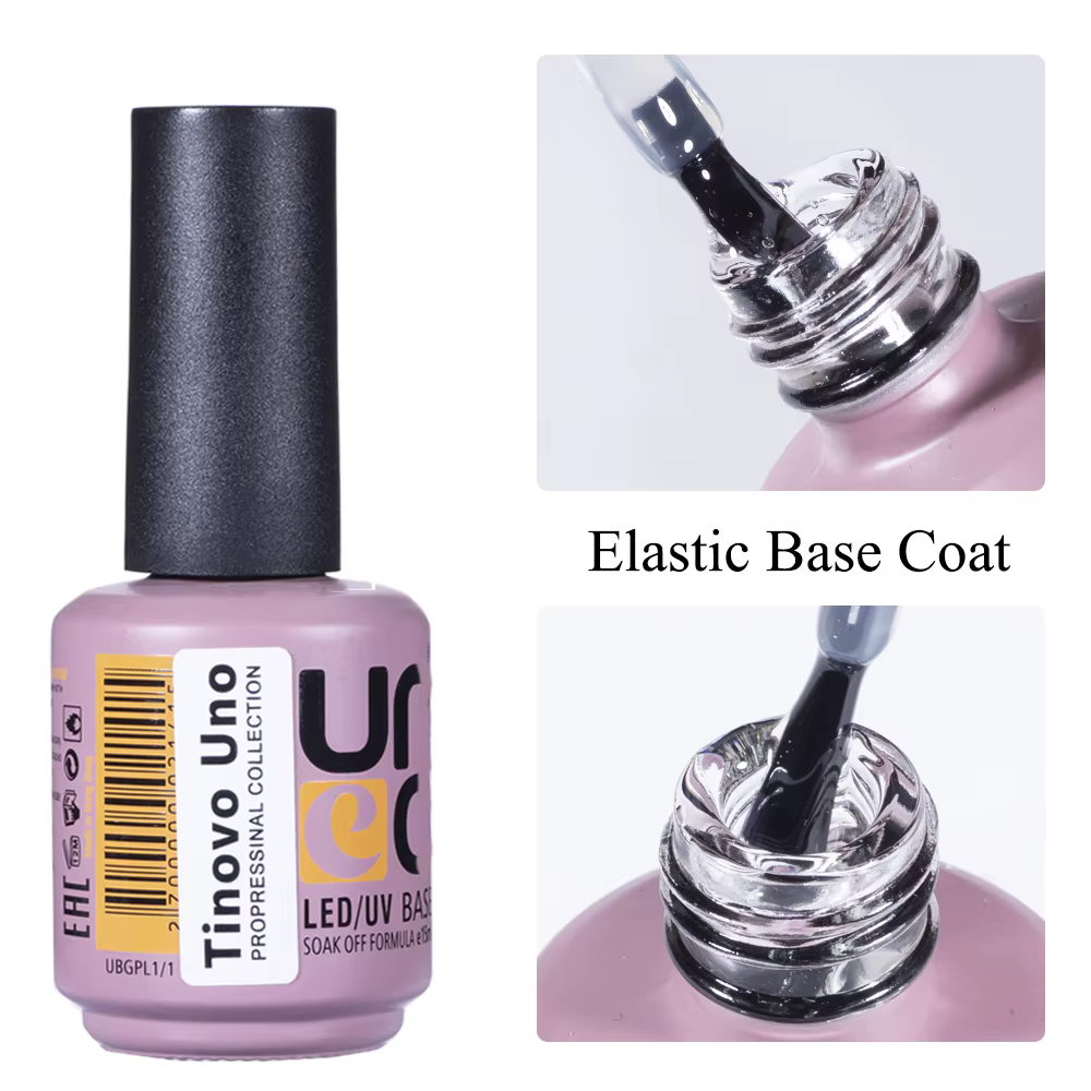 Tinovo Uno dernière Base en caoutchouc Gel vernis à ongles UV Semi Permanent épais solide couche de 