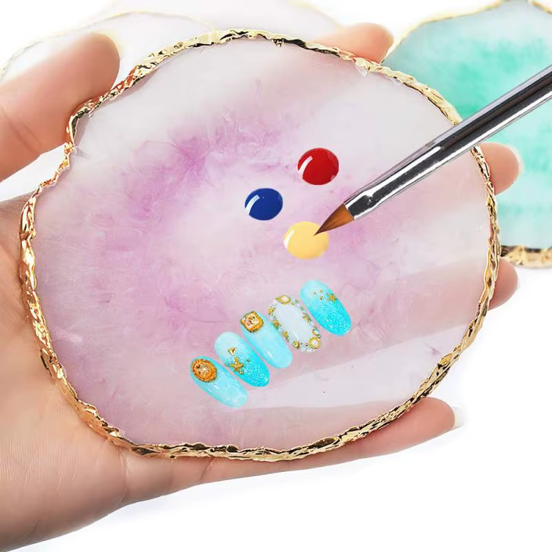Ensemble de pinceaux à ongles professionnels, fournitures pour ongles, acrylique, gel UV, dessin, po