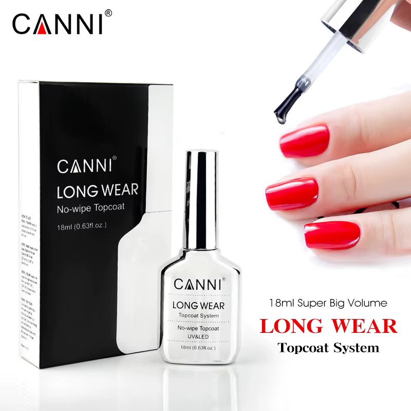 Canni TPO gratuit HEMA gratuit 18ml longue tenue diamant Nowipe couche de finition Peeloff Base mant