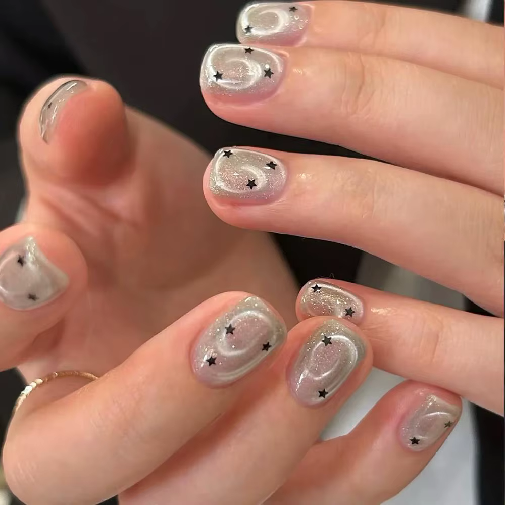 Stylo magnétique pour ongles Vortex/lollipop, œil de chat, crée une ondulation de l'eau, effet tourb