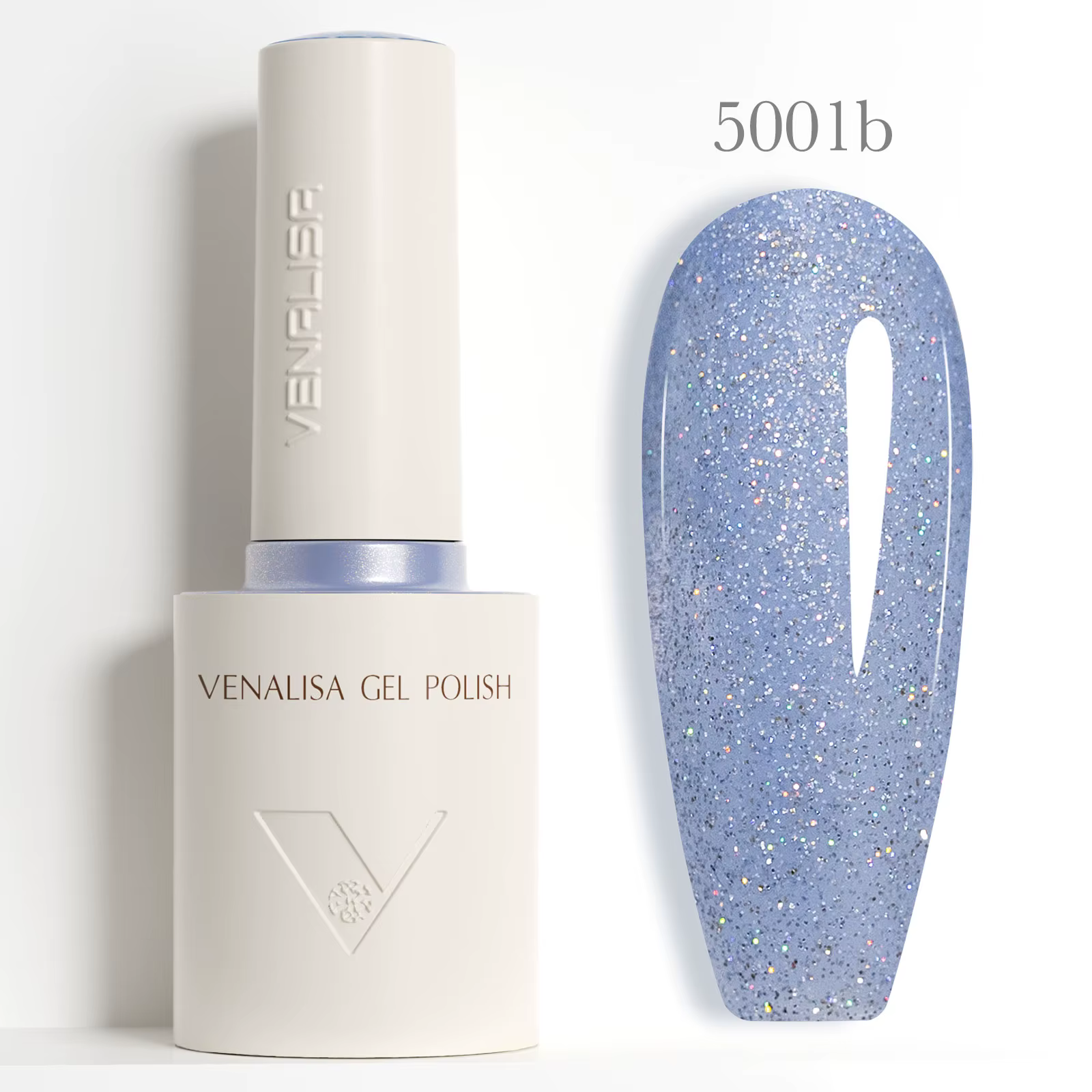 VENALISA – vernis à ongles Gel, brosse ronde sans TPO, couche de finition Super brillante, auto-nive