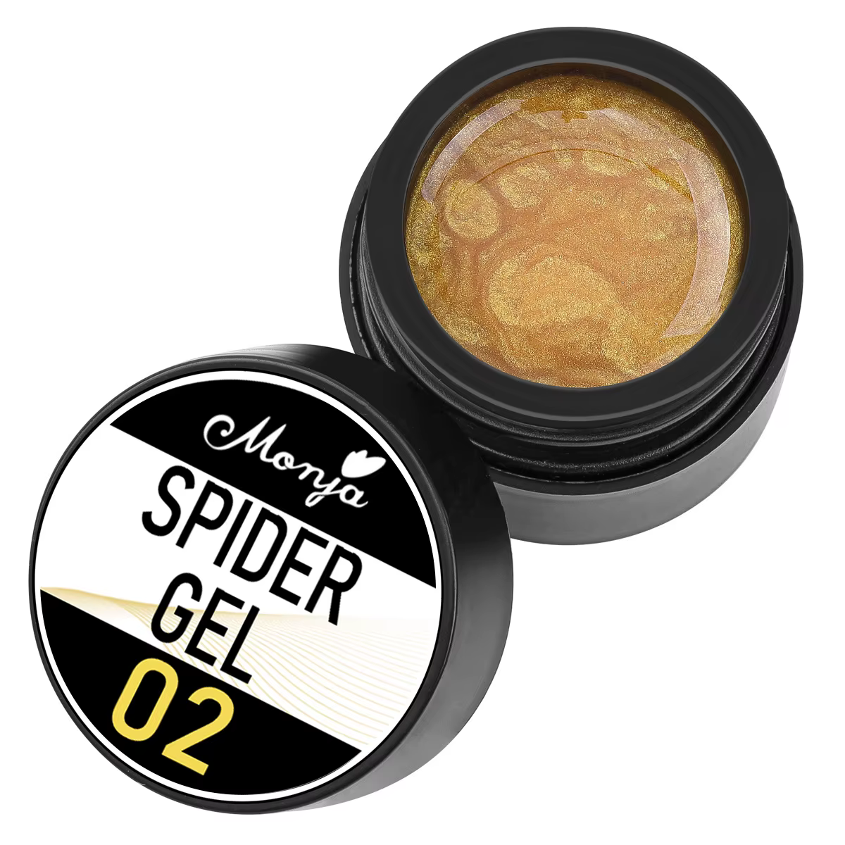 Gel élastique pour nail art, pour la sculpture et la peinture de motifs, 4 couleurs
