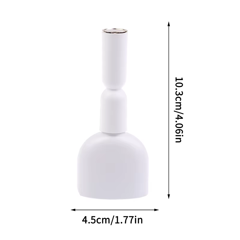 Mini bouteille en verre pour vernis à ongles de 15ml, avec brosses, récipient d'emballage vide pour