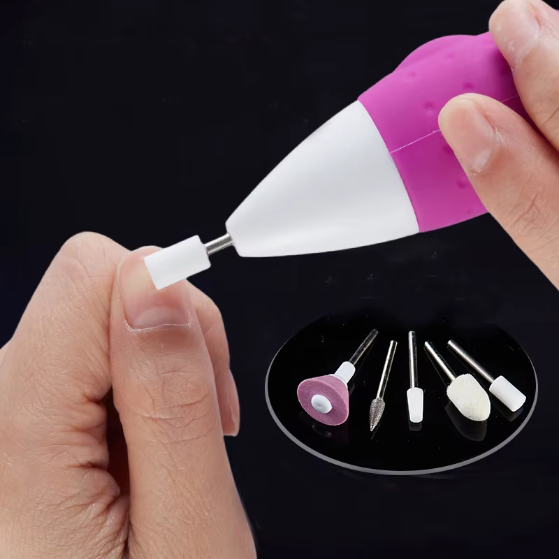 Kit de manucure électrique 5 en 1, combinaison de coupe d'ongles, outil de manucure et pédicure mult