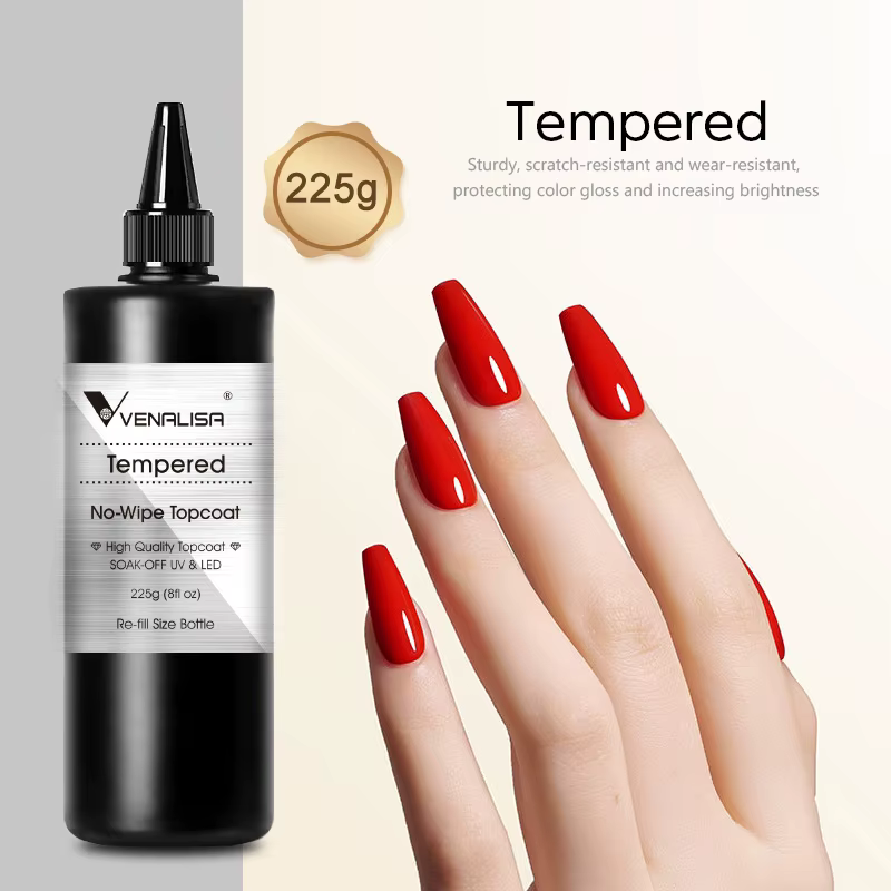 VENALISA – couche de finition longue en diamant, 30/60ml, recharge de grand Volume, Ultra brillant,