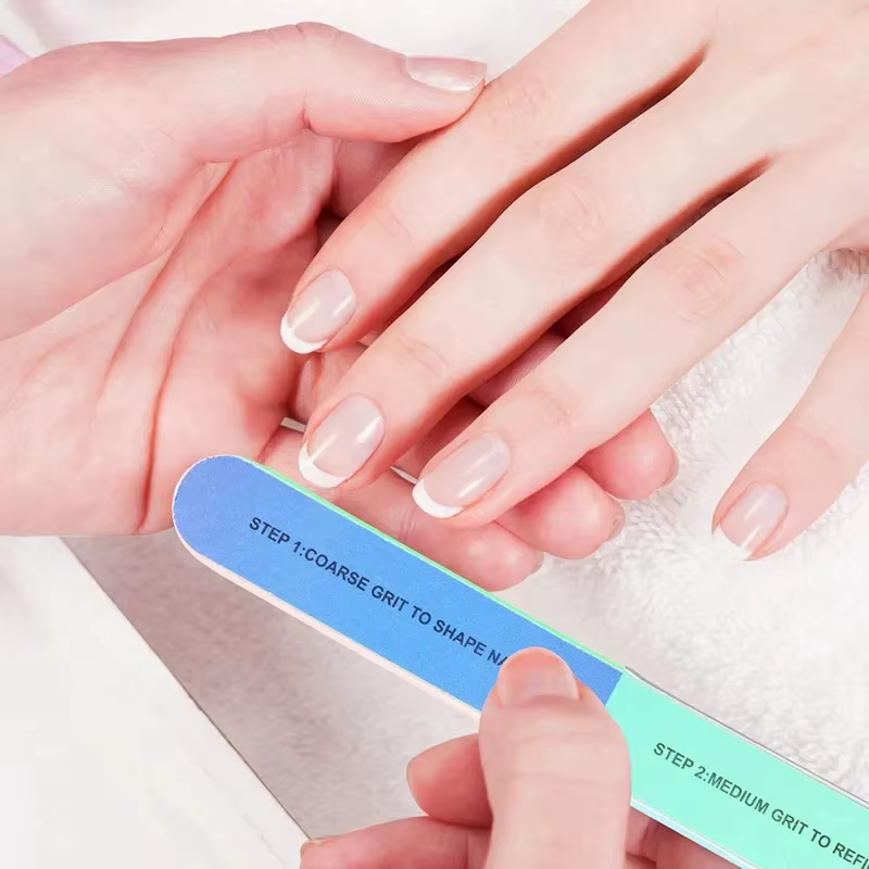 1/3/5 pièces tampon de vernis à ongles Nail Art limes de ponçage bloc tampon manucure pédicure outil