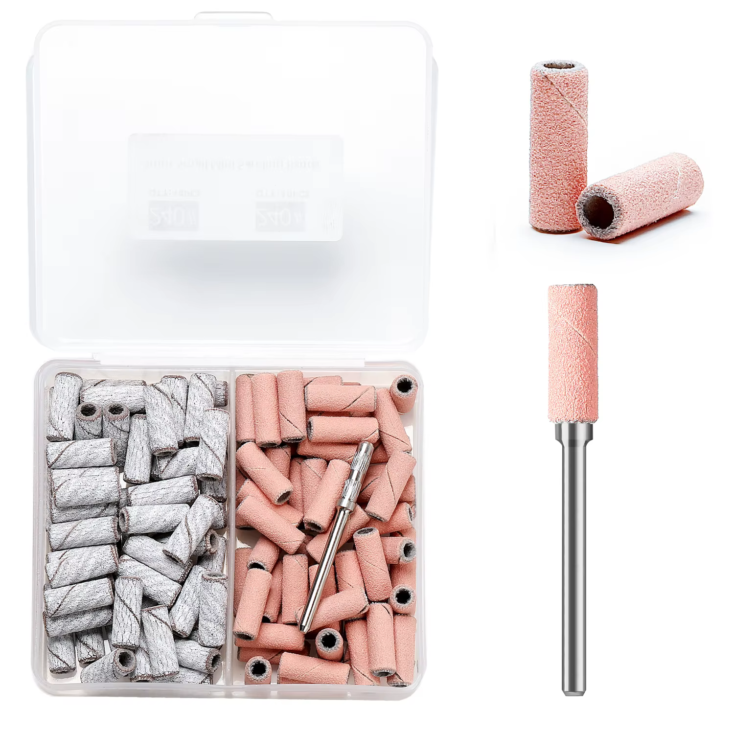 Mini bandes de ponçage pour ongles zèbre, Machine électrique, forets pour ongles, Gel UV, dissolvant