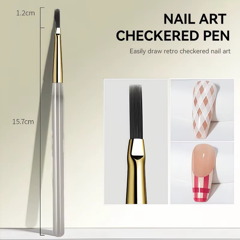 Brosse professionnelle pour Nail Art, pointe de peinture, dessin, sculpture, stylo à points, doublur