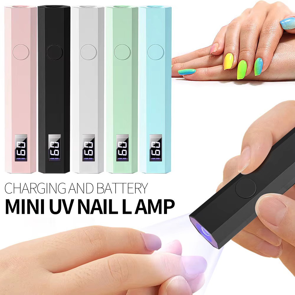 YIKOOLIN Portable sèche-ongles Machine USB Mini sèche-ongles lampe UV LED lumière des ongles pour le
