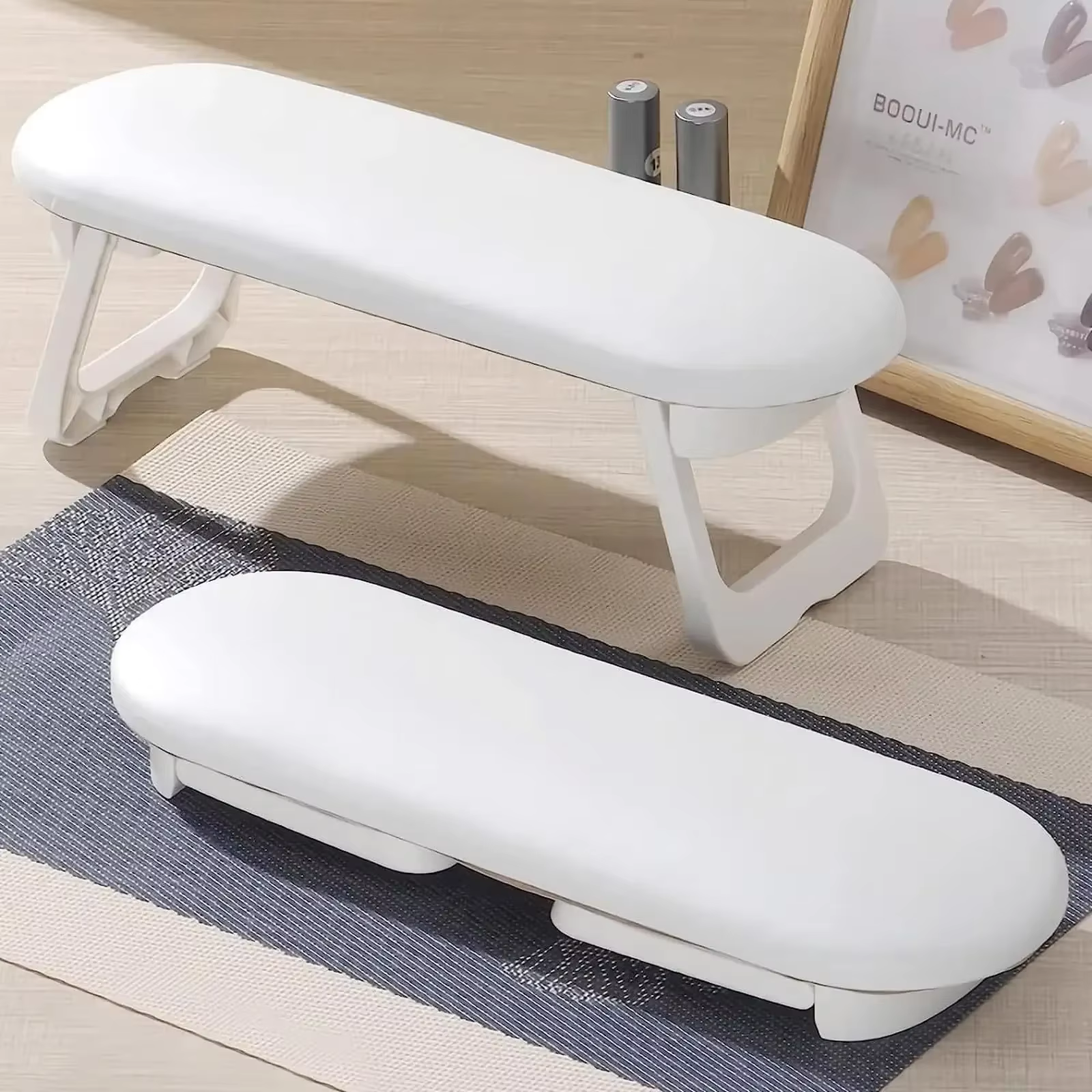 H6-Oreiller pour les mains Nail Art, portable, facile à nettoyer, confortable, non ald