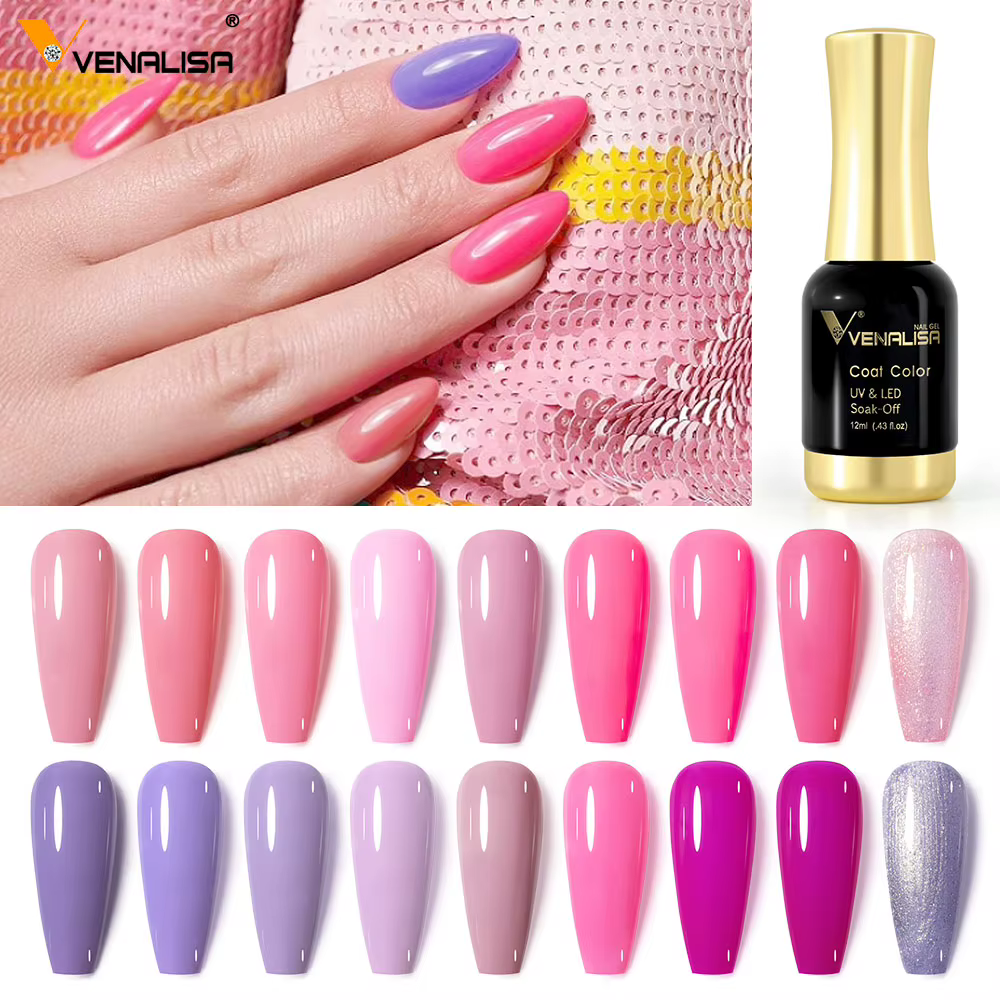Venalisa TPO gratuit trempé couche de finition vernis à ongles Gel platine vernis à ongles tremper U