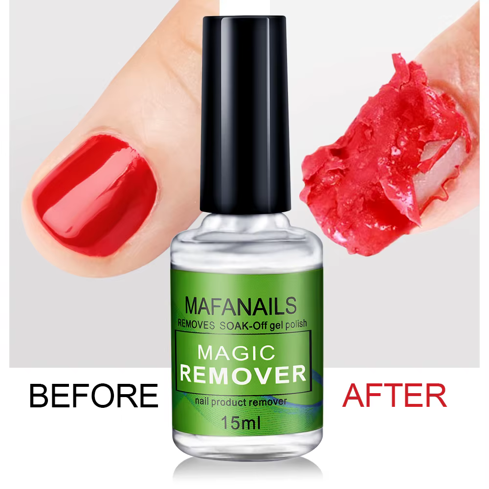 Dissolvant de vernis à ongles professionnel non irritant, dissolvant de gel, dissolvant de vernis à