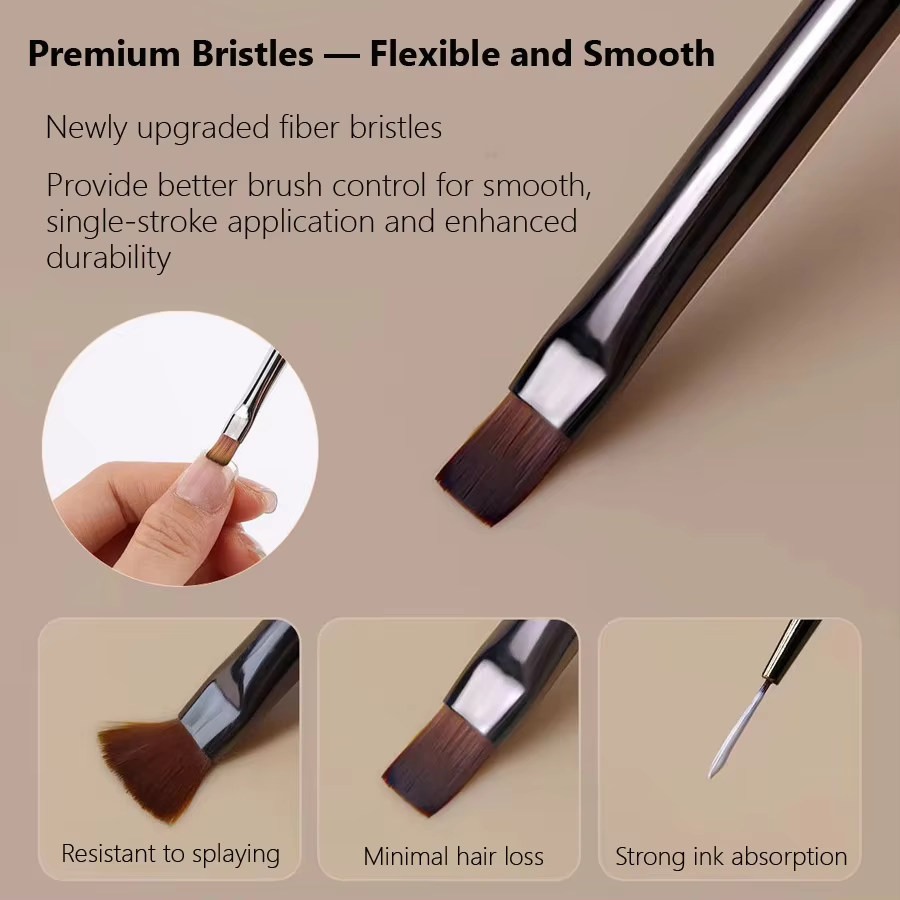 Ensemble de brosses à ongles en acrylique pour Gel UV, Extension de pointes d'ongles, outils de Salo
