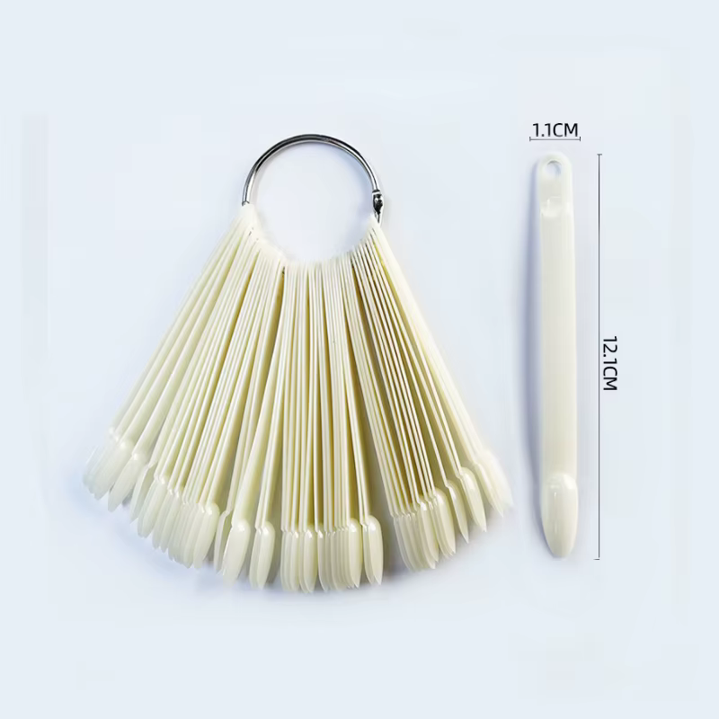 Produits pour ongles 50 couleurs carte en éventail pour vernis à ongles carte de vernis à ongles pra