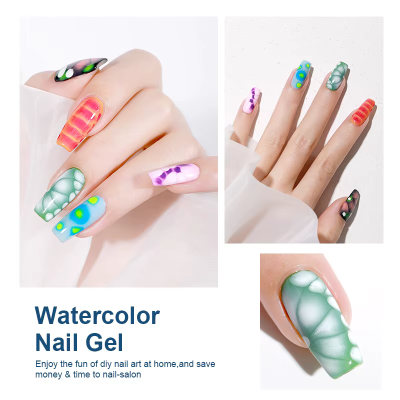 AS Tpo gratuit clair floraison Gel vernis 15ml UV LED tremper vernis à ongles pour effet d'épandage 