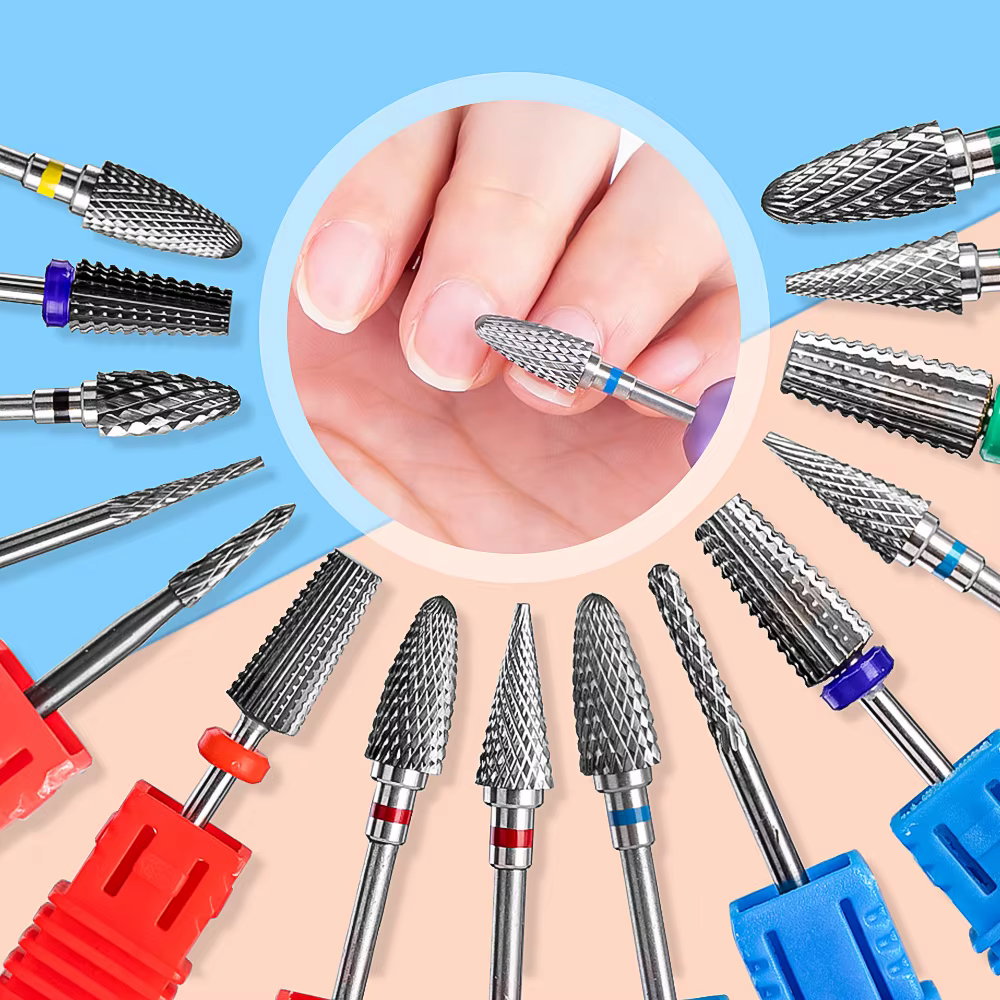 LadyMisty foret à ongles électrique fraises à ongles coupe pour Machine de manucure accessoires pour